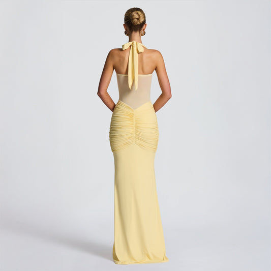 Mirage Mesh Maxi Dress