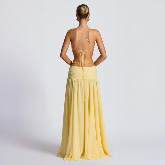 Morelly Diva Slit Dress