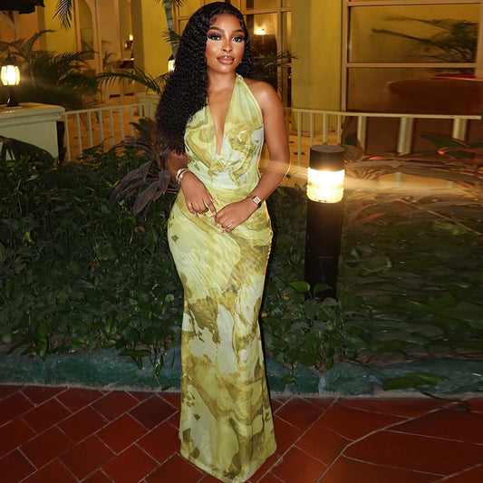 Morelly Printed Maxi Dress