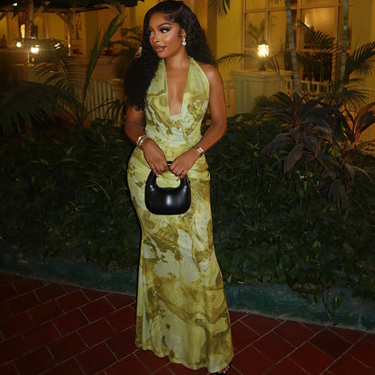 Morelly Printed Maxi Dress