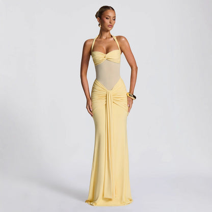 Mirage Mesh Maxi Dress