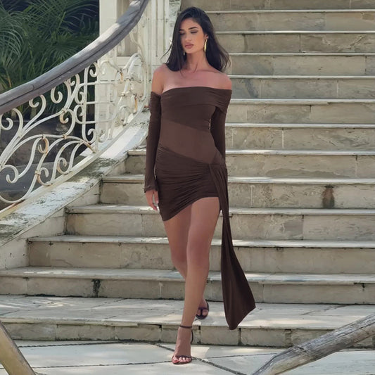 Viorella Elegant Mini Dress