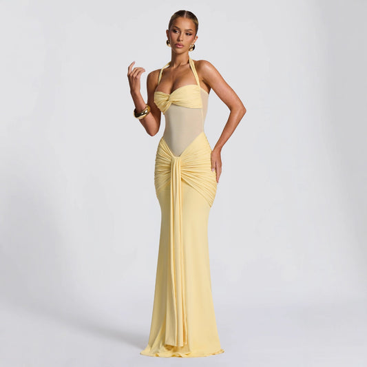 Mirage Mesh Maxi Dress