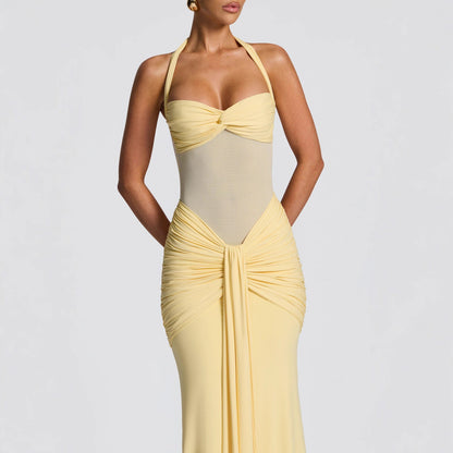 Mirage Mesh Maxi Dress